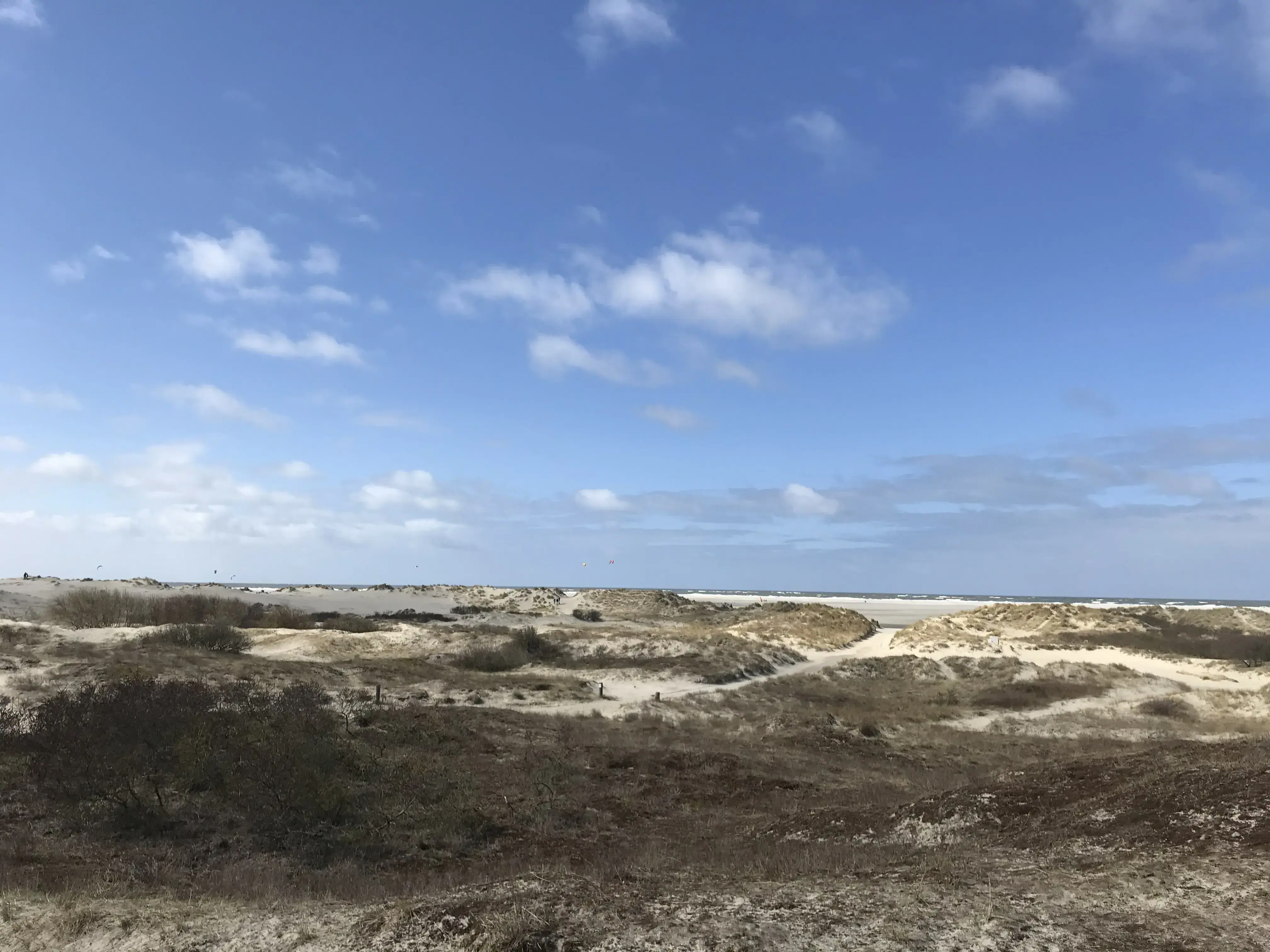 Strand und Promenade auf Borkum